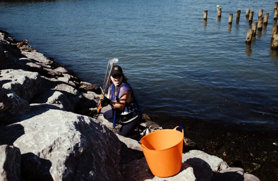 Brooklyn Bridge Cleanup